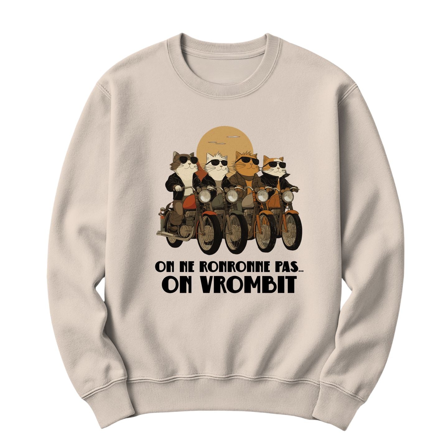 Crewneck On ne ronronne pas