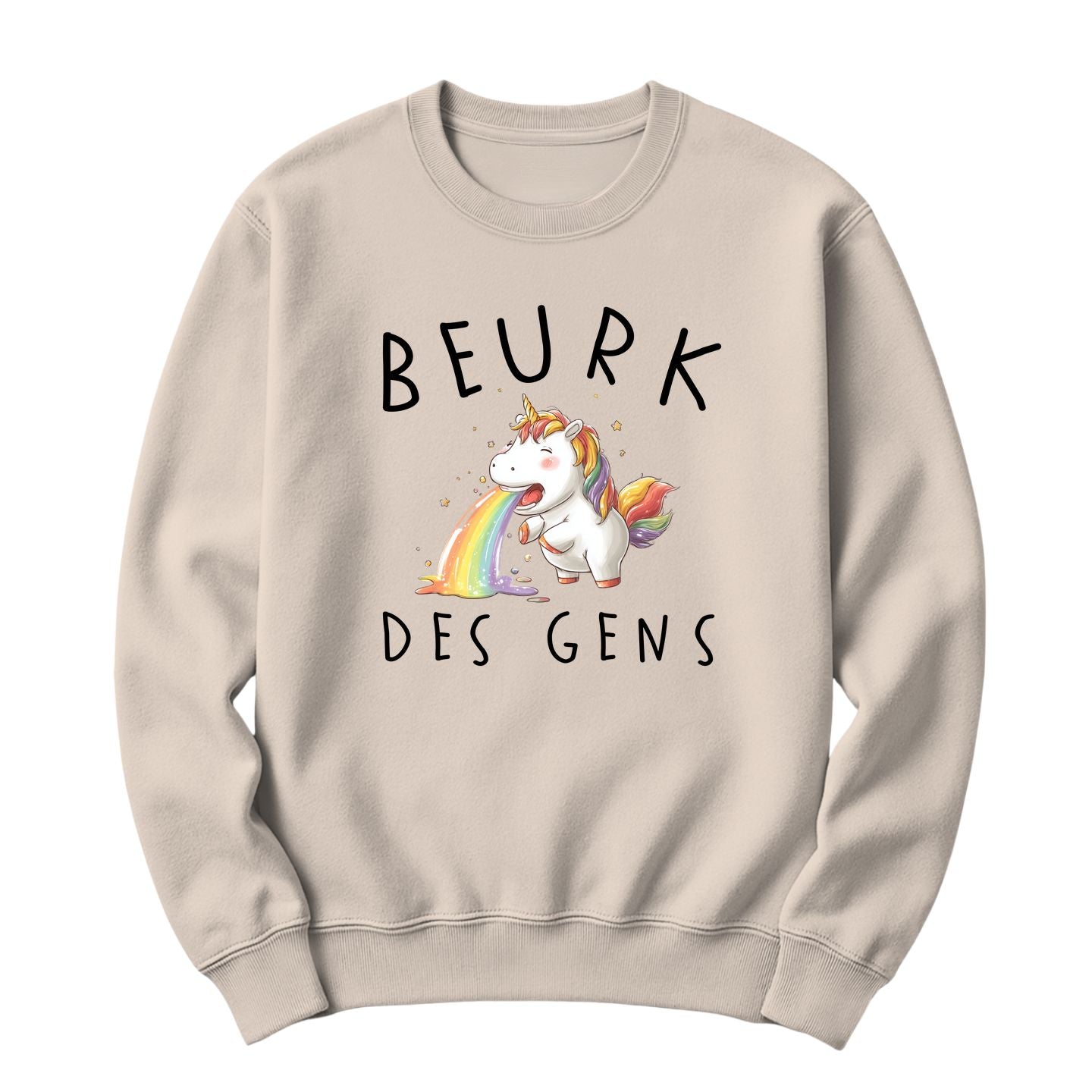 Crewneck Beurk des gens
