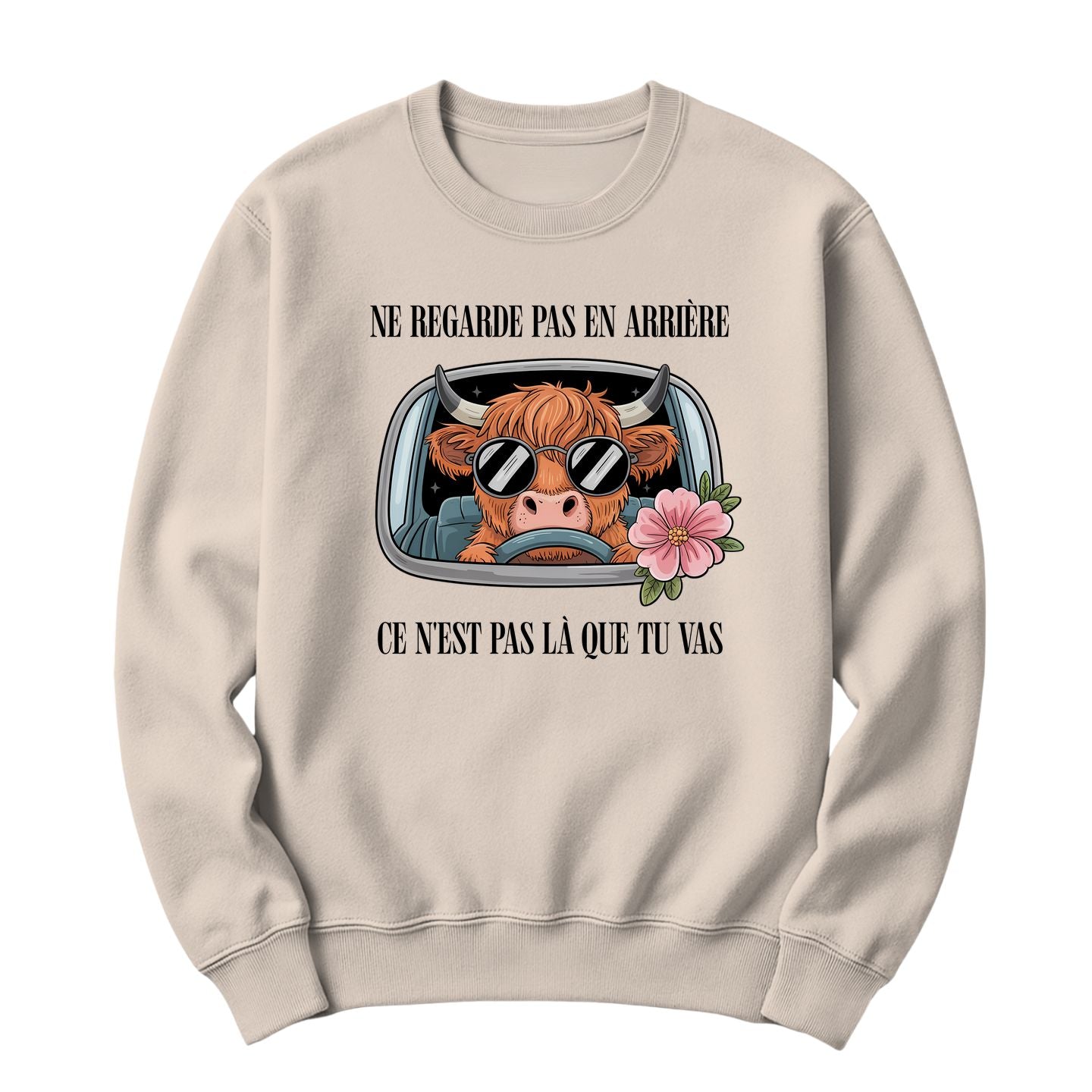 Crewneck Ne regarde pas en arrière
