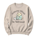 Crewneck Uniforme officiel de télétravail