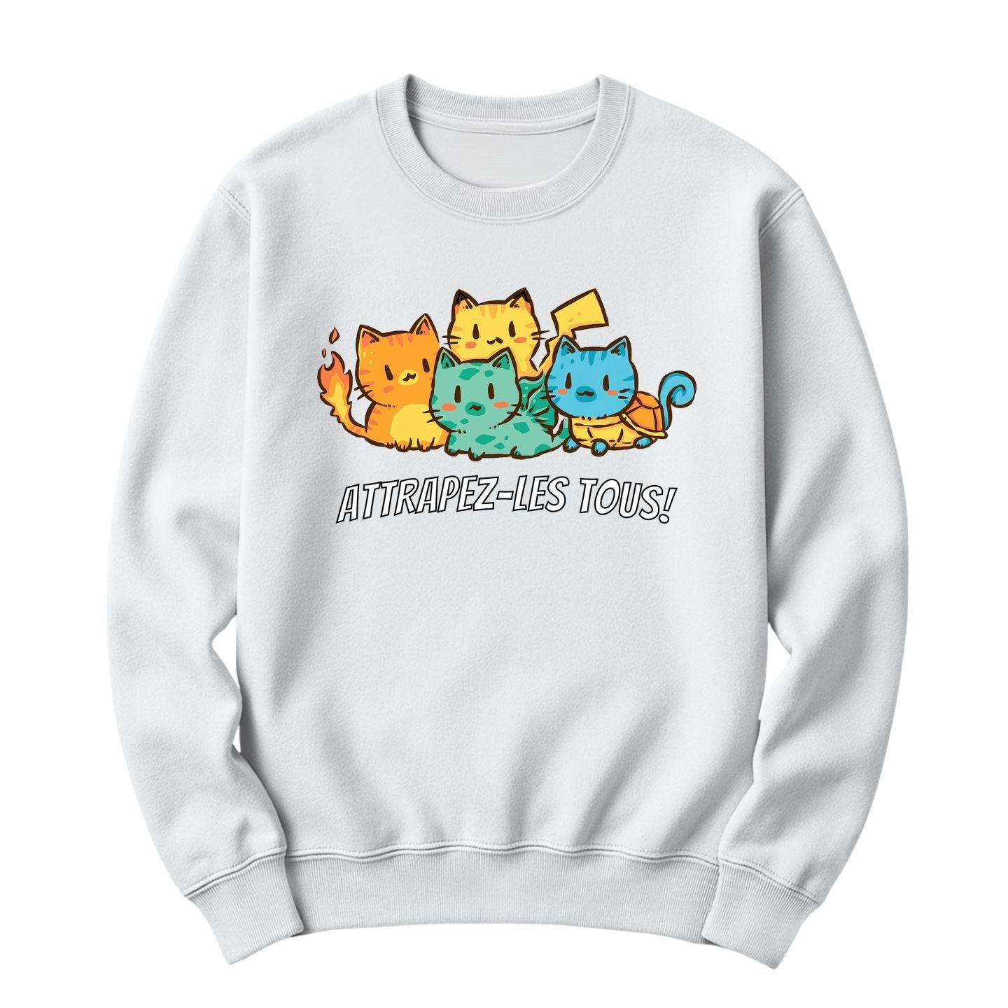 Crewneck Attrapez-les tous