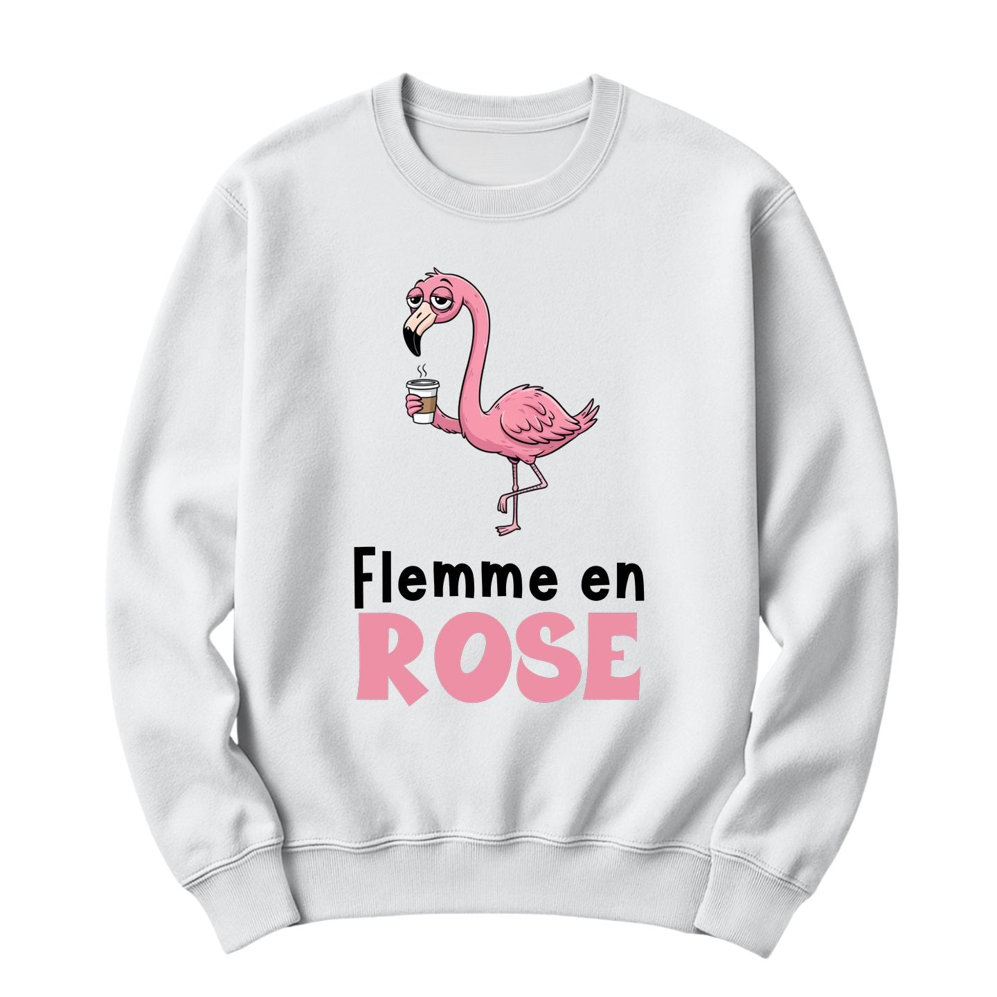 Crewneck Flemme en rose