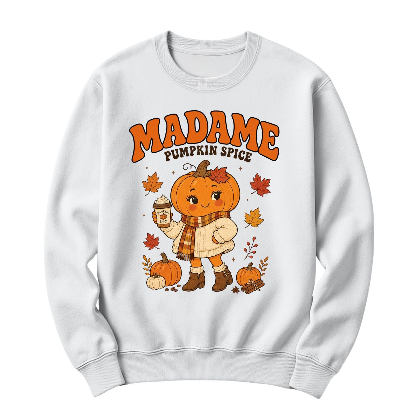 Crewneck Madame Pumpkin Spice