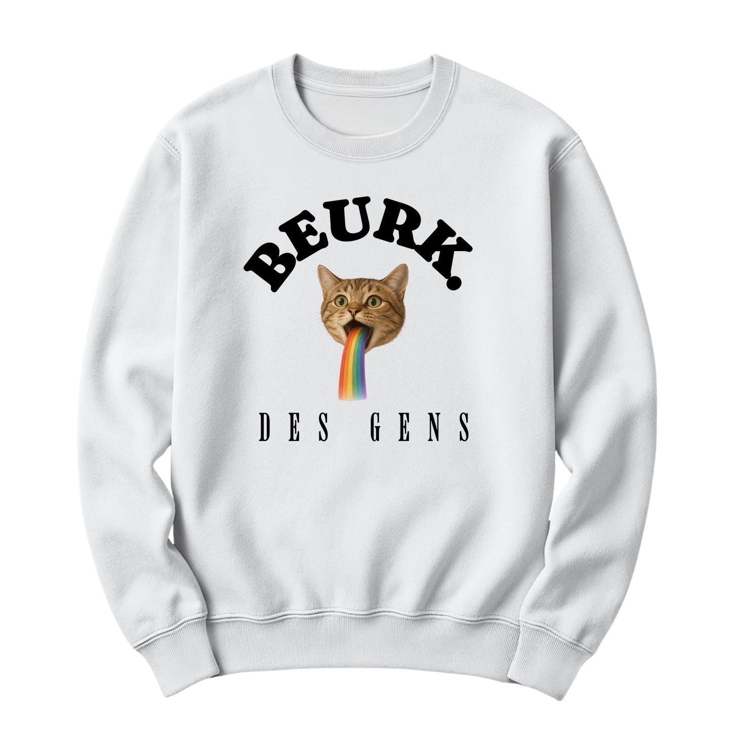 Crewneck Beurk des gens