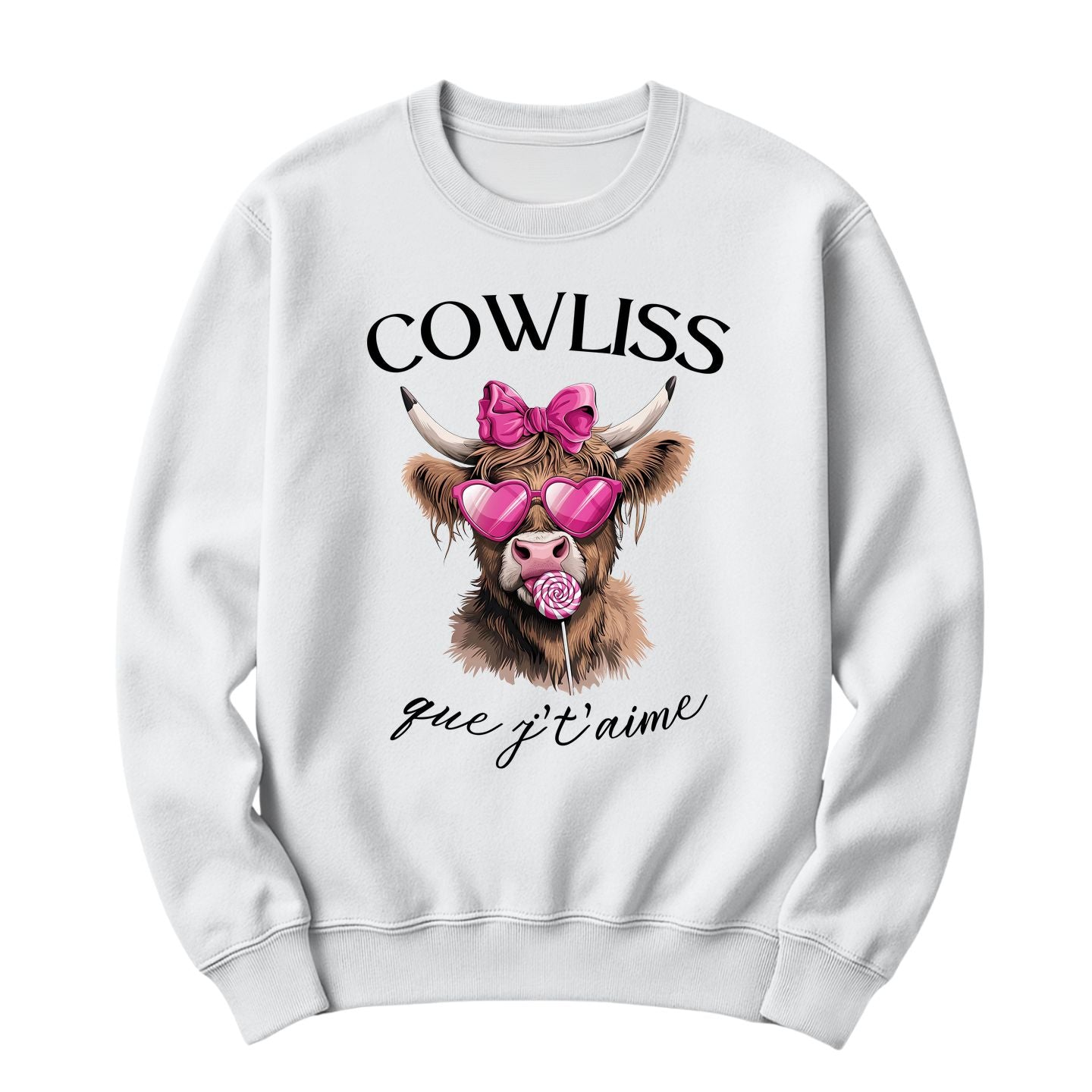 Crewneck Cowliss que j't'aime
