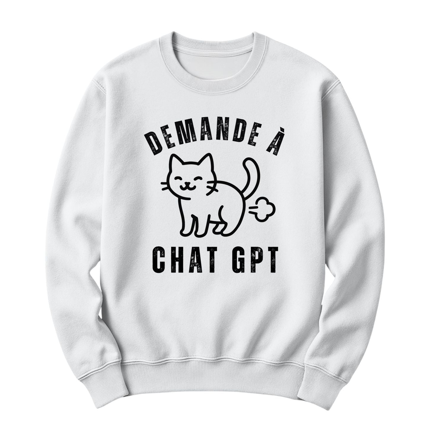 Crewneck Demande à Chat Gpt Image principale du produit