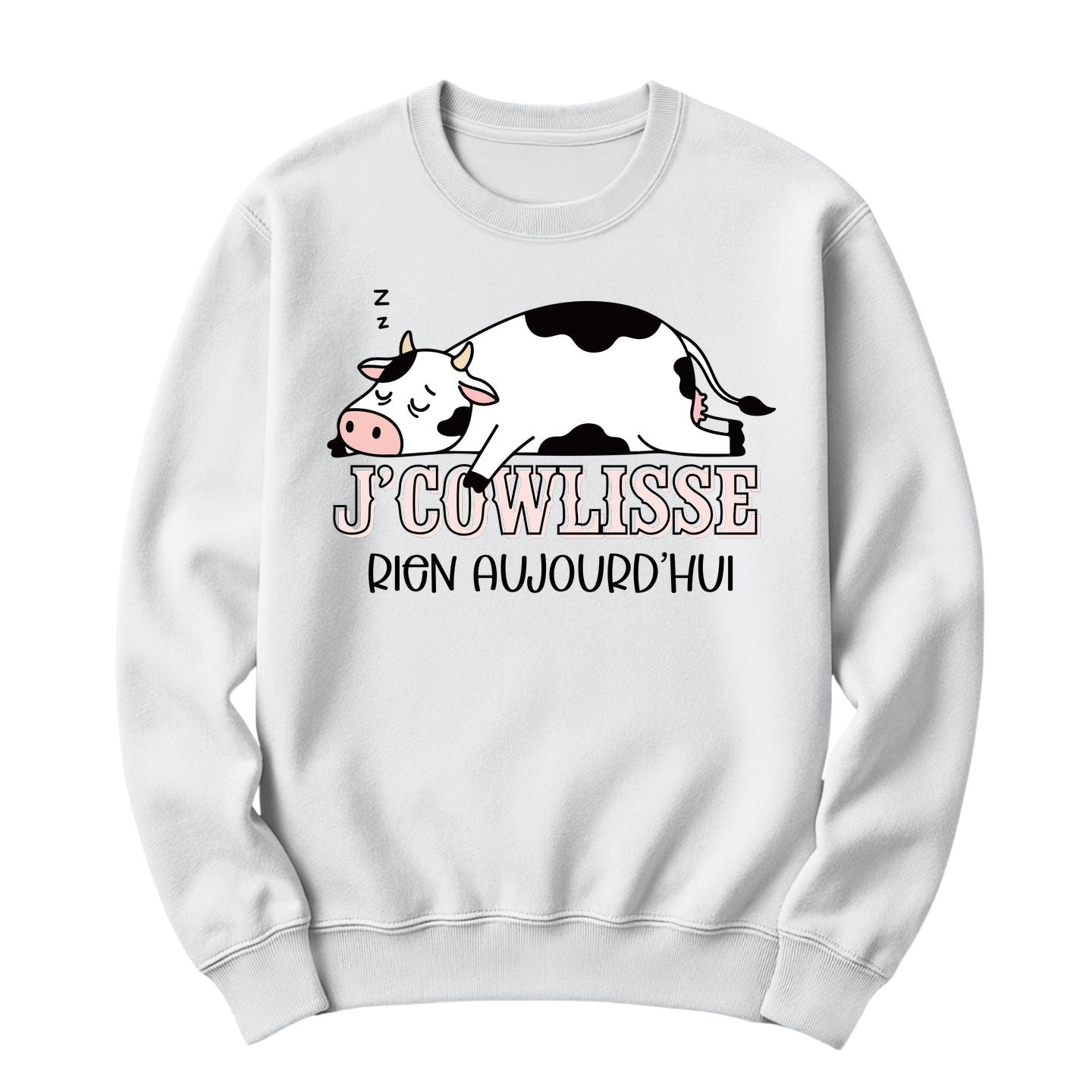 Crewneck J'cowlisse rien aujourd'hui