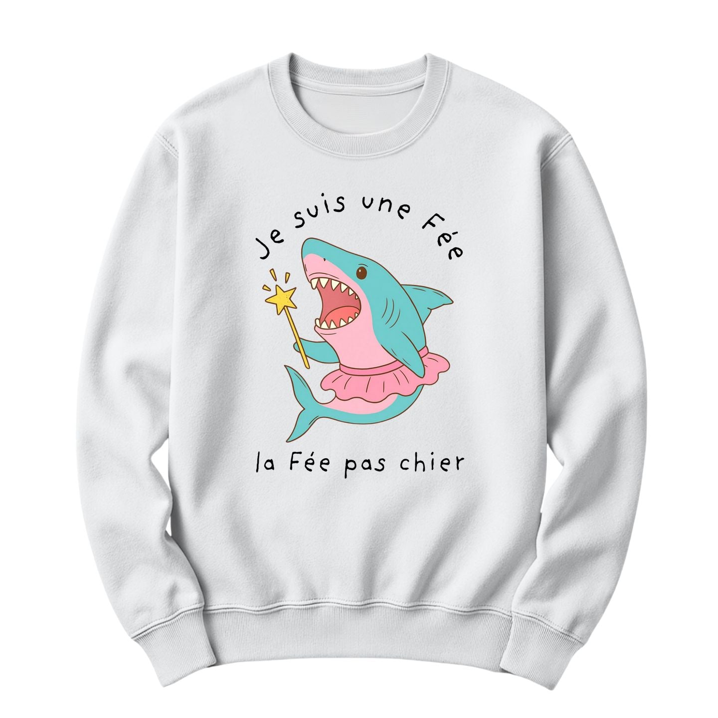 Crewneck La fée pas chier Image principale du produit