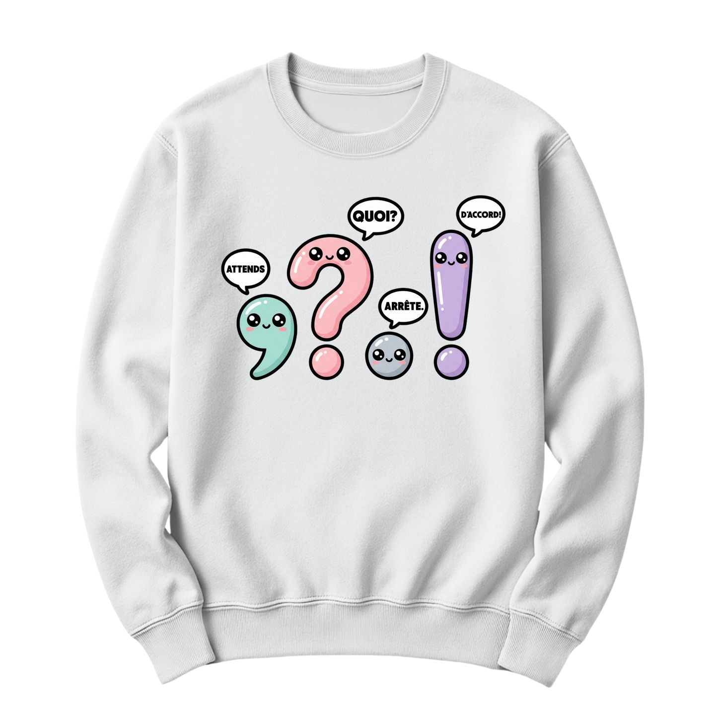 Crewneck La Ponctuation