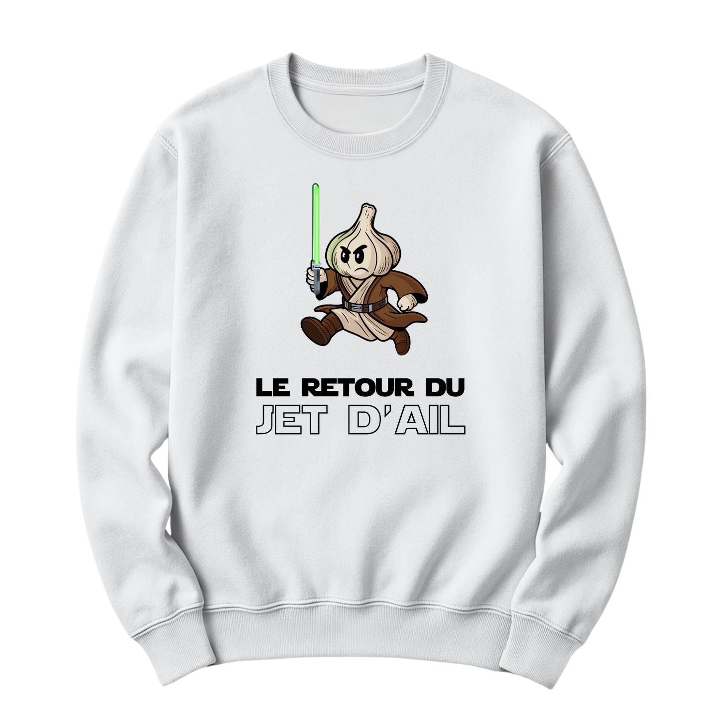 Crewneck Le retour du jet d'ail