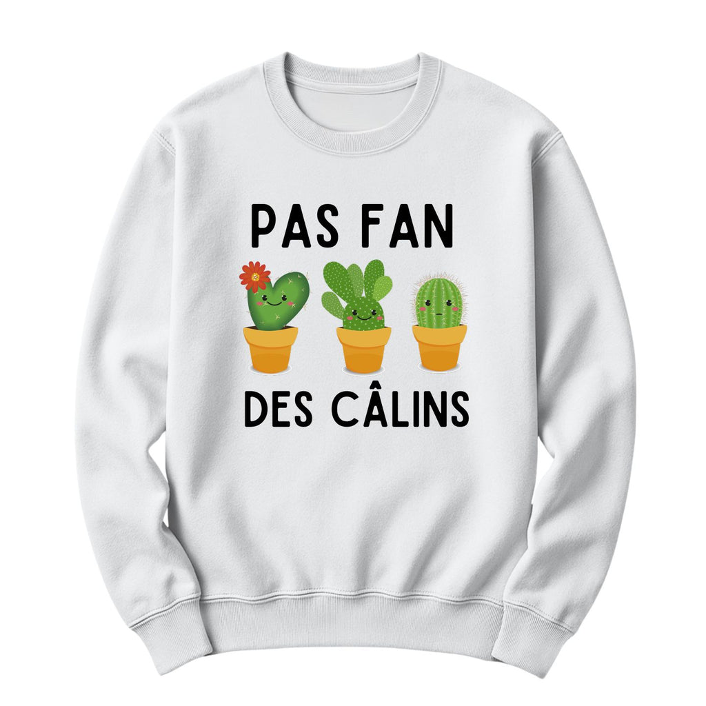 Crewneck Pas fan des câlins