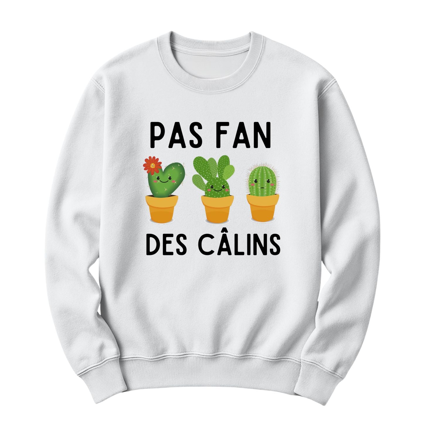 Crewneck Pas fan des câlins