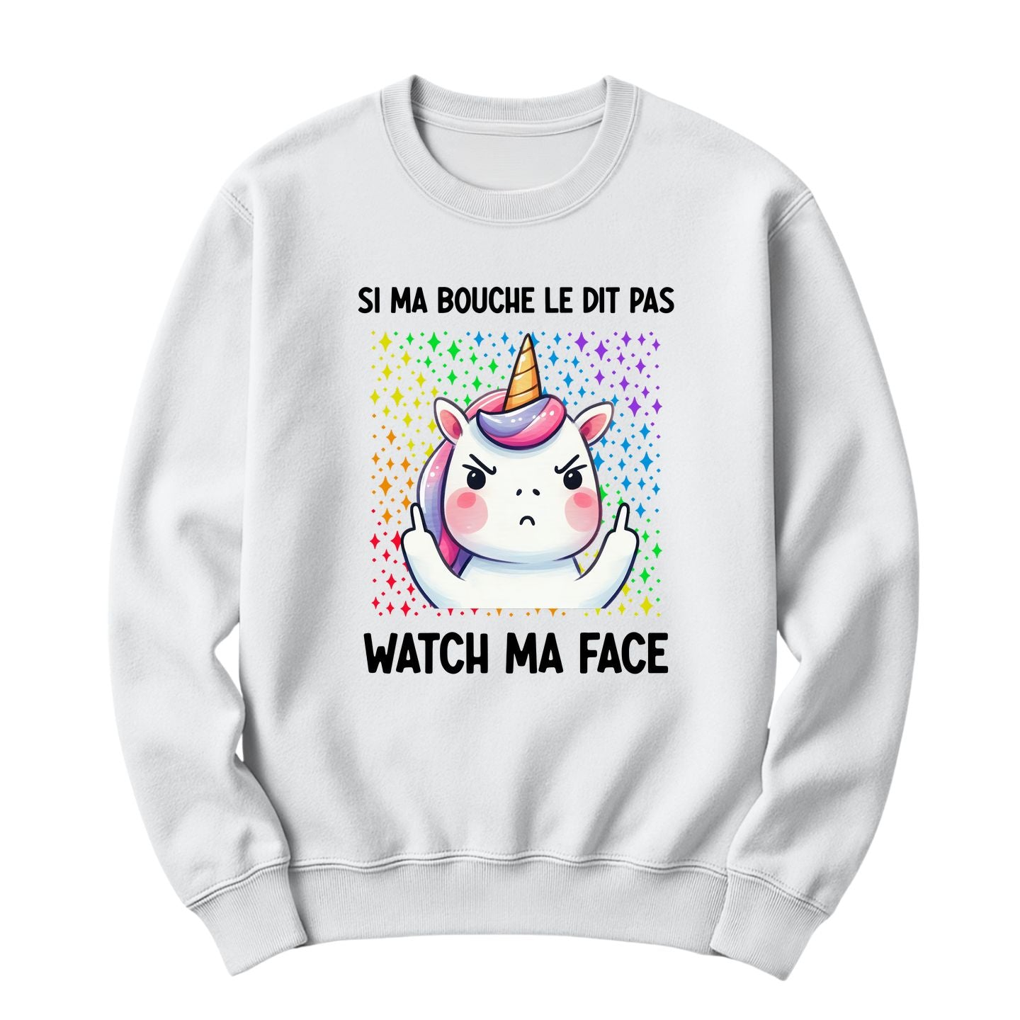 Crewneck Watch ma face