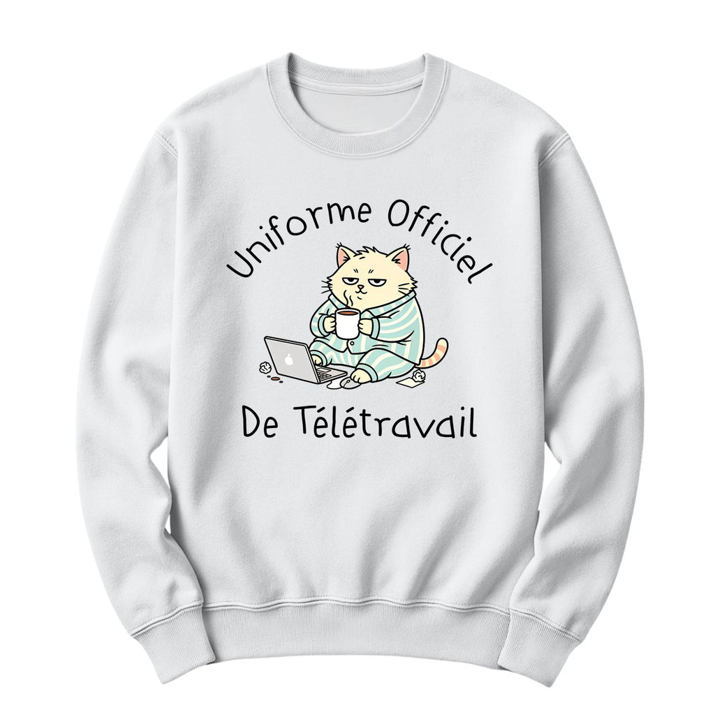 Crewneck Uniforme officiel de télétravail