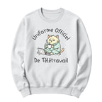 Crewneck Uniforme officiel de télétravail