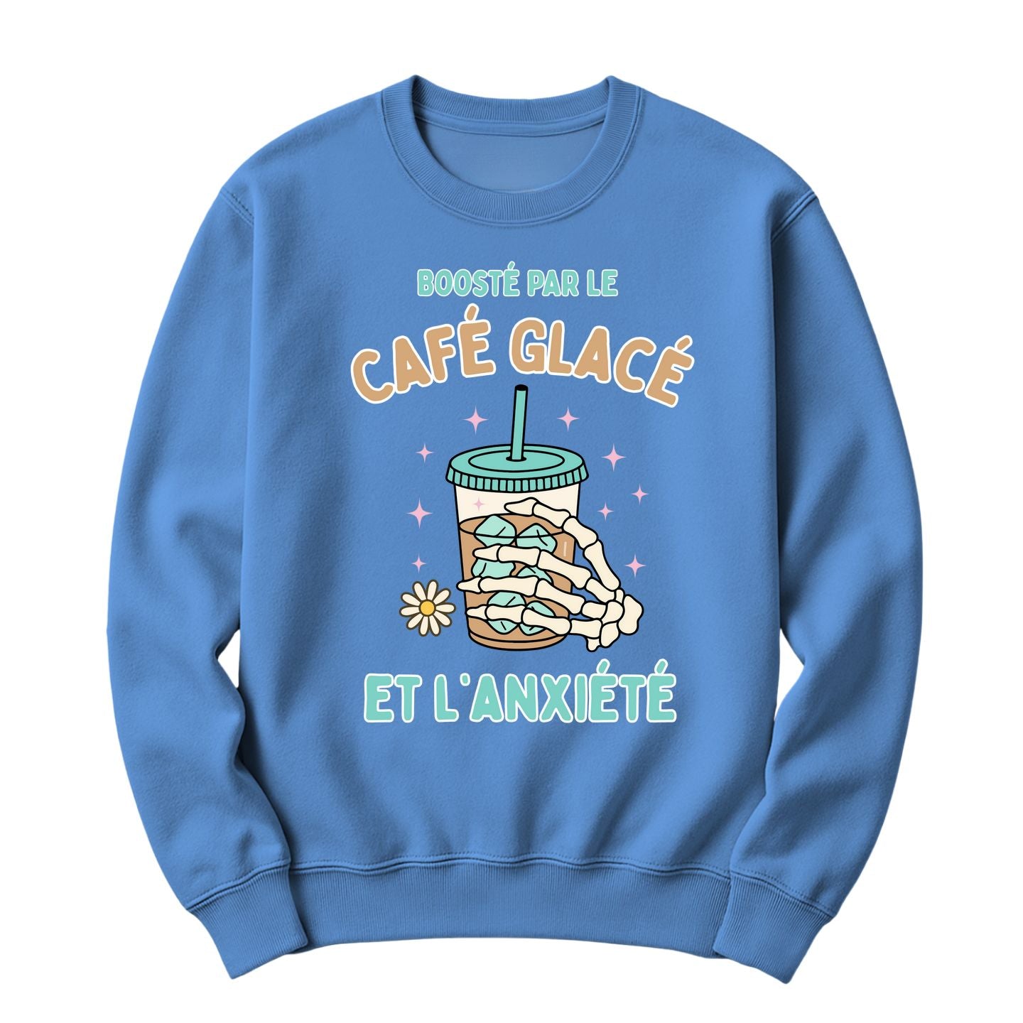 Crewneck Boosté par le café glacé