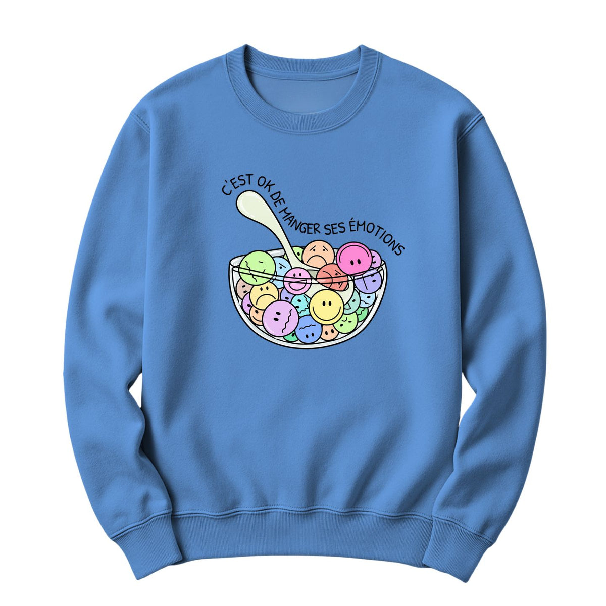 Crewneck C'est Ok de manger ses émotions
