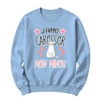 Crewneck J'aime caresser mon minou