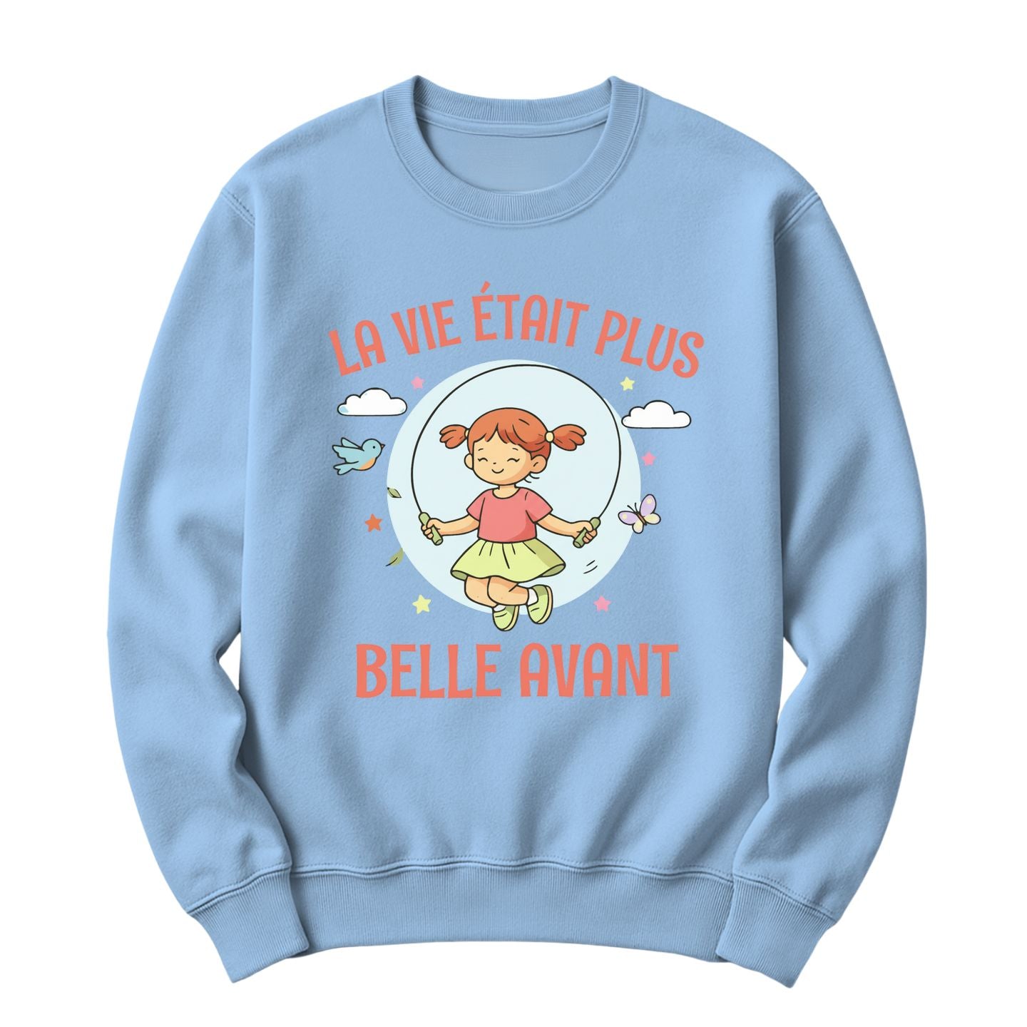 Crewneck La vie était plus belle avant Image secondaire du produit