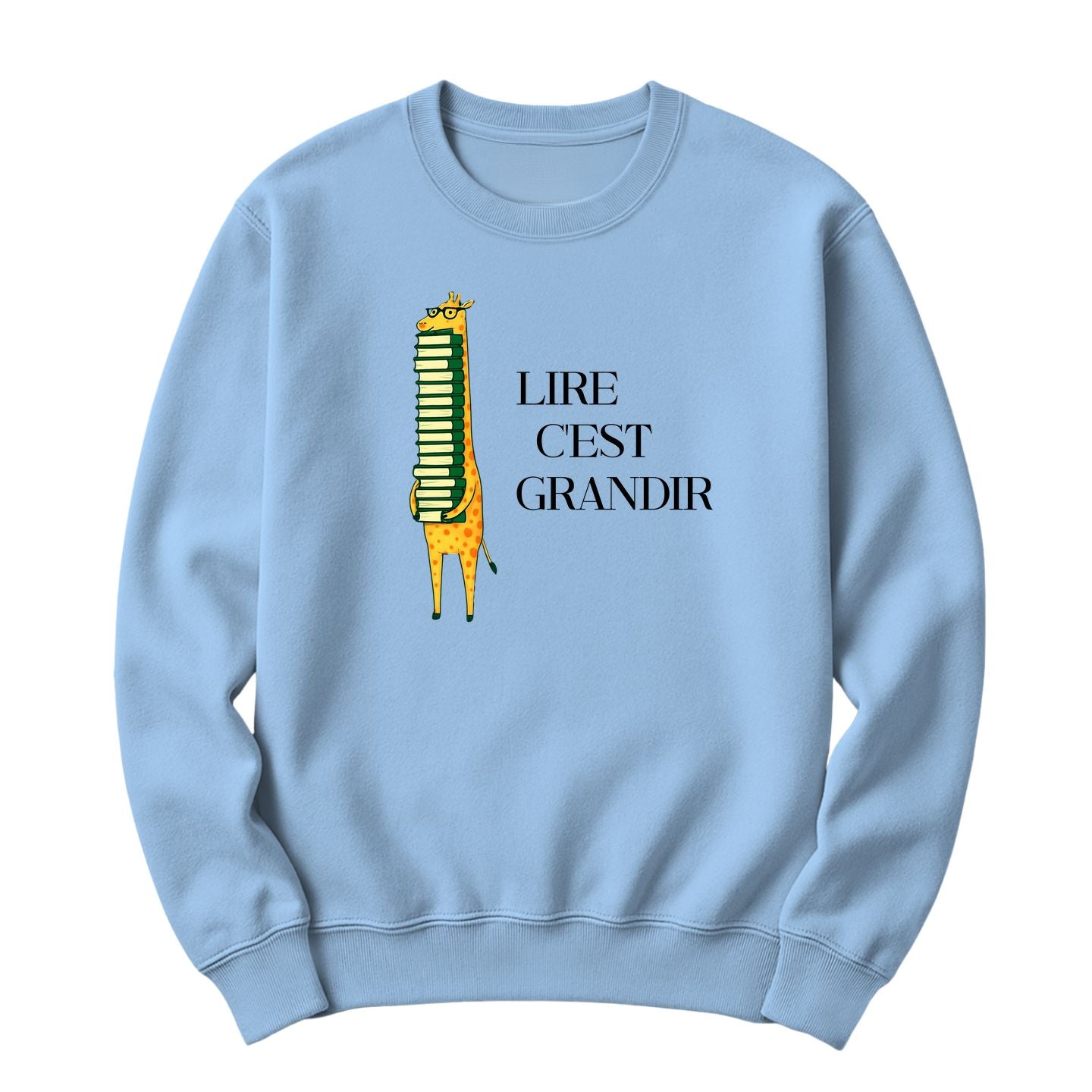 Crewneck Lire c'est grandir