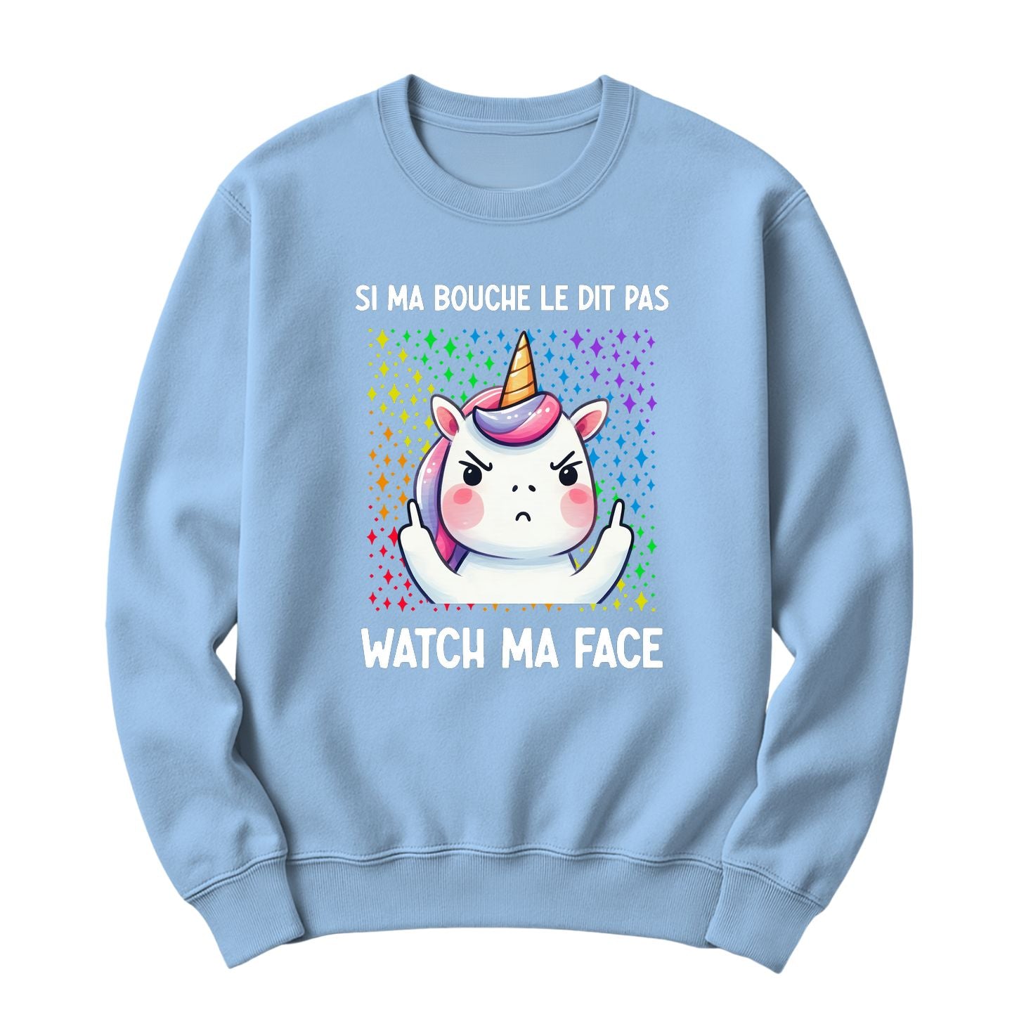 Crewneck Watch ma face