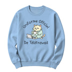 Crewneck Uniforme officiel de télétravail