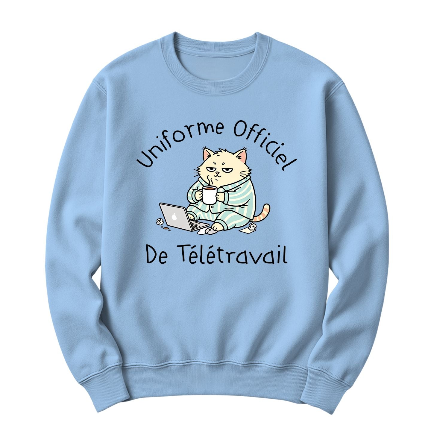 Crewneck Uniforme officiel de télétravail