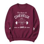 Crewneck Pas besoin de cheveux