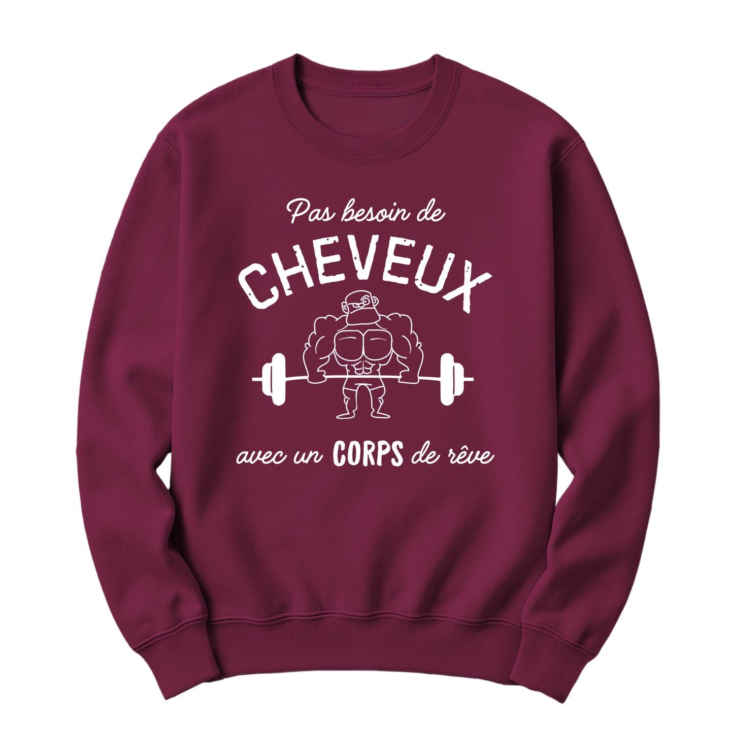 Crewneck Pas besoin de cheveux