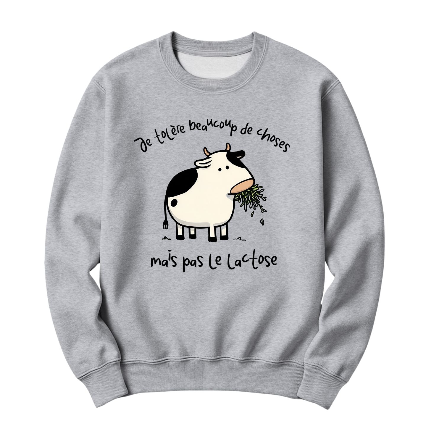 Crewneck Intolérant au Lactose