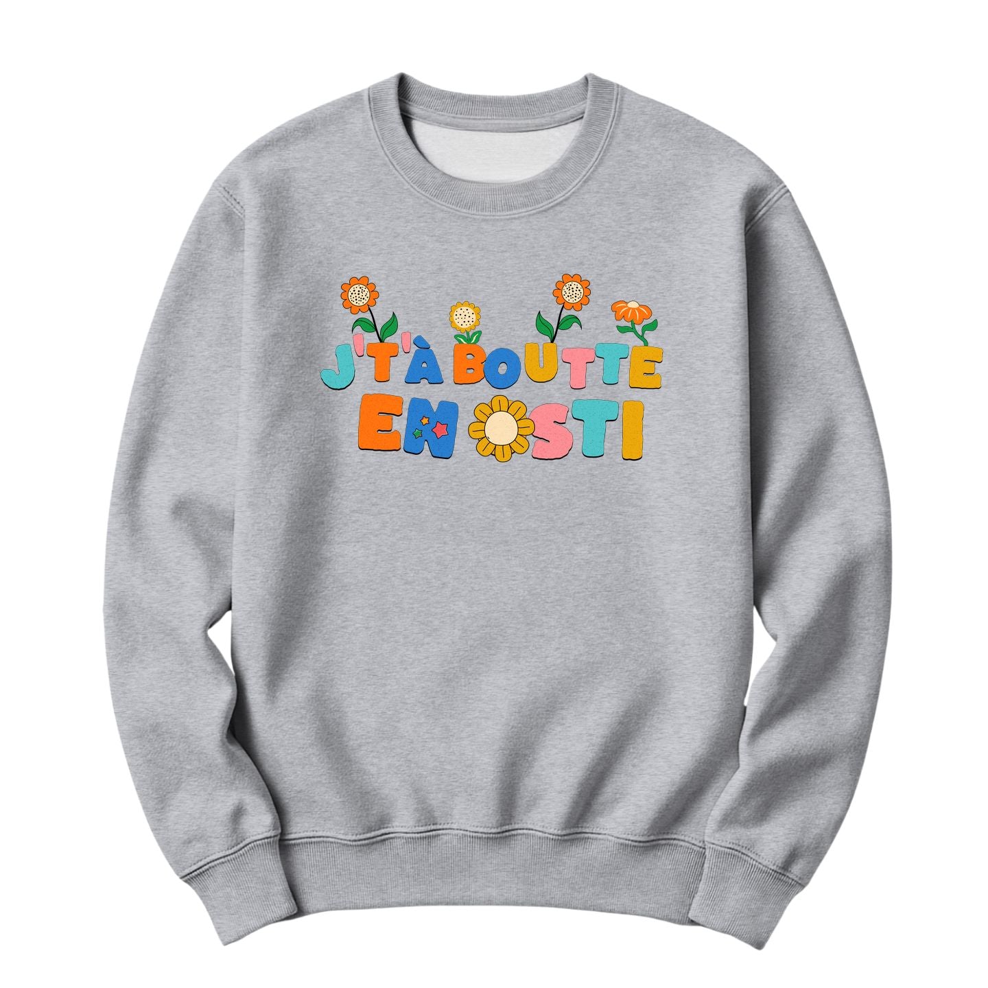 Crewneck J't'à boutte en osti