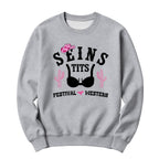 Crewneck Seins Tits Festival Western