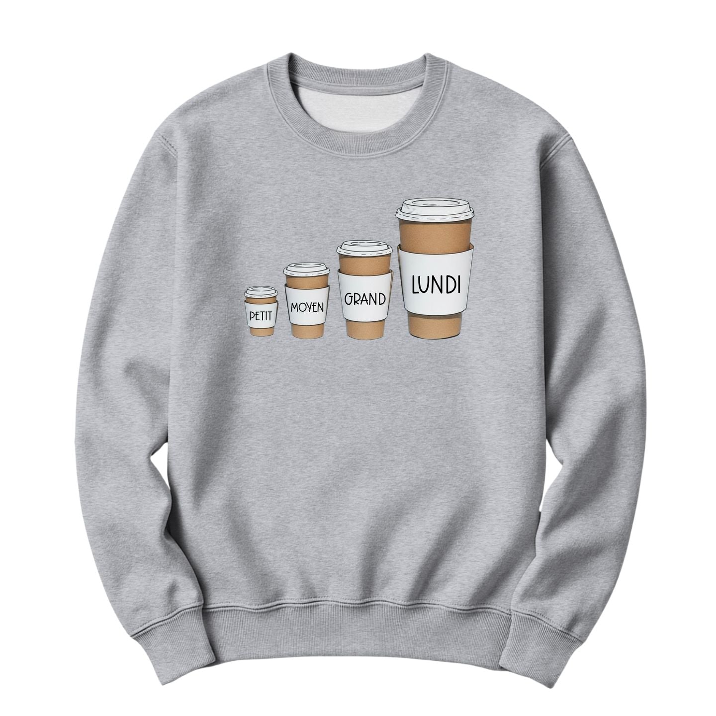 Crewneck Le café du lundi Image secondaire du produit