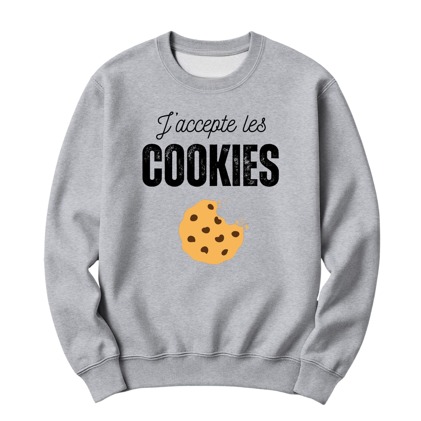 Crewneck J'accepte les cookies