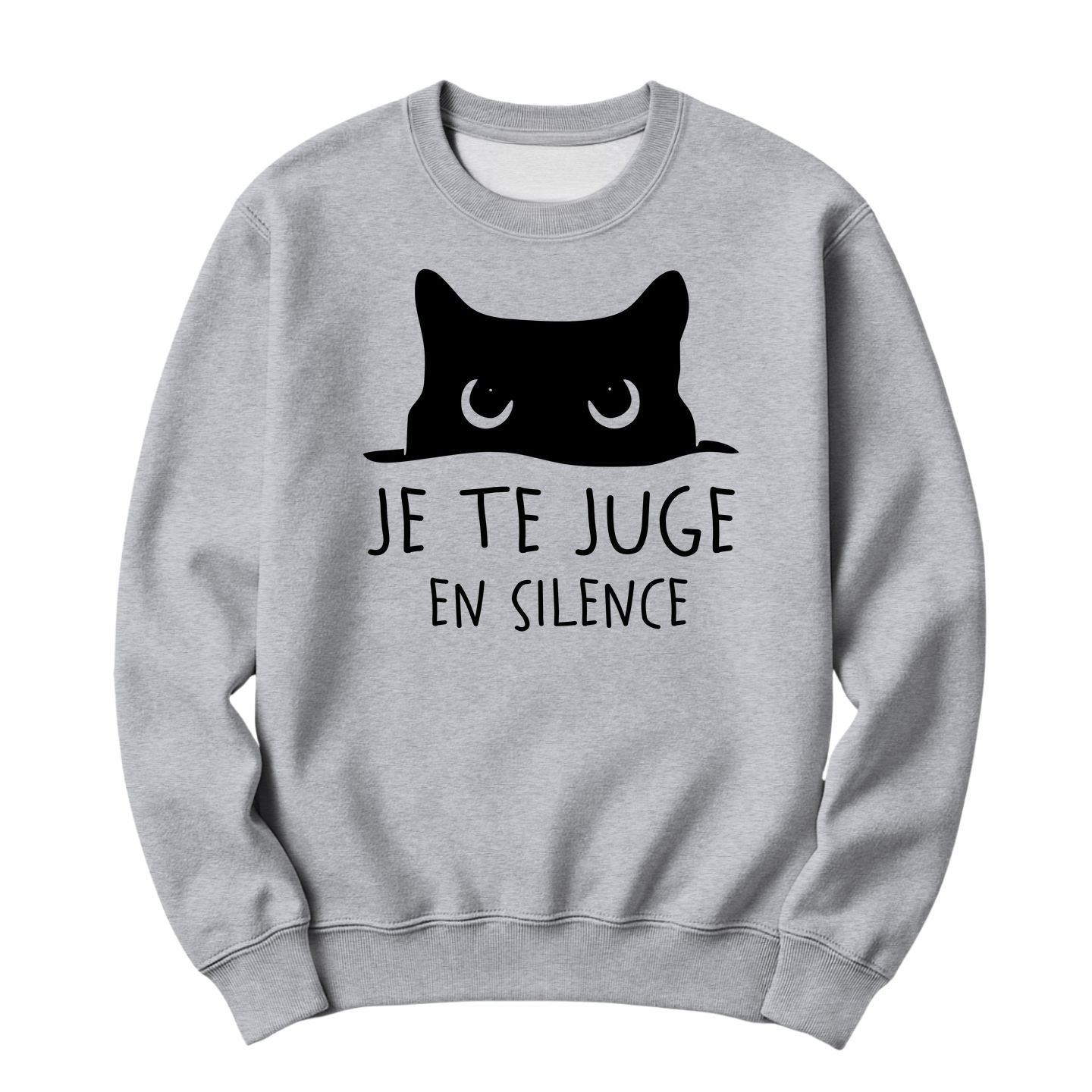 Crewneck Je te juge en silence