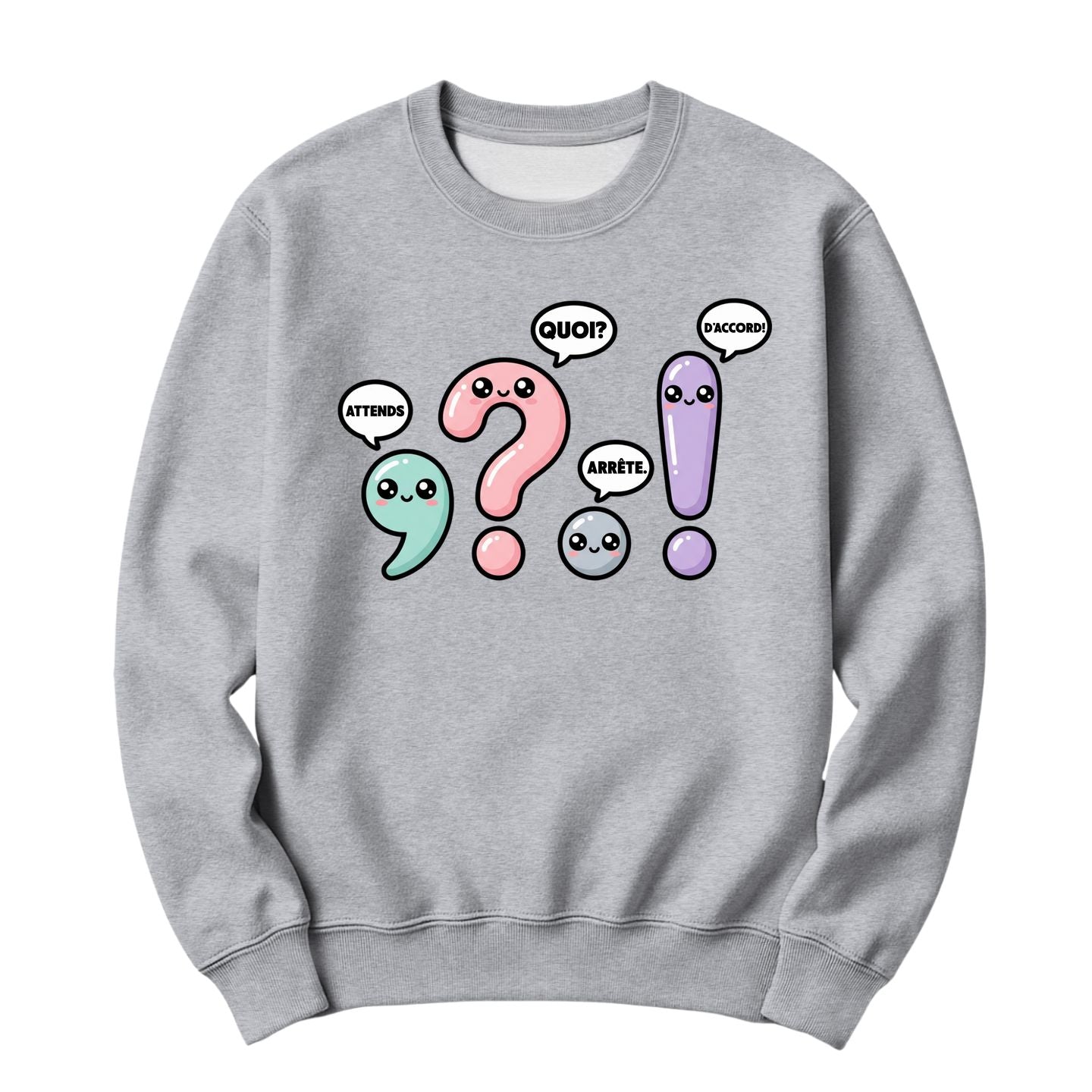 Crewneck La Ponctuation