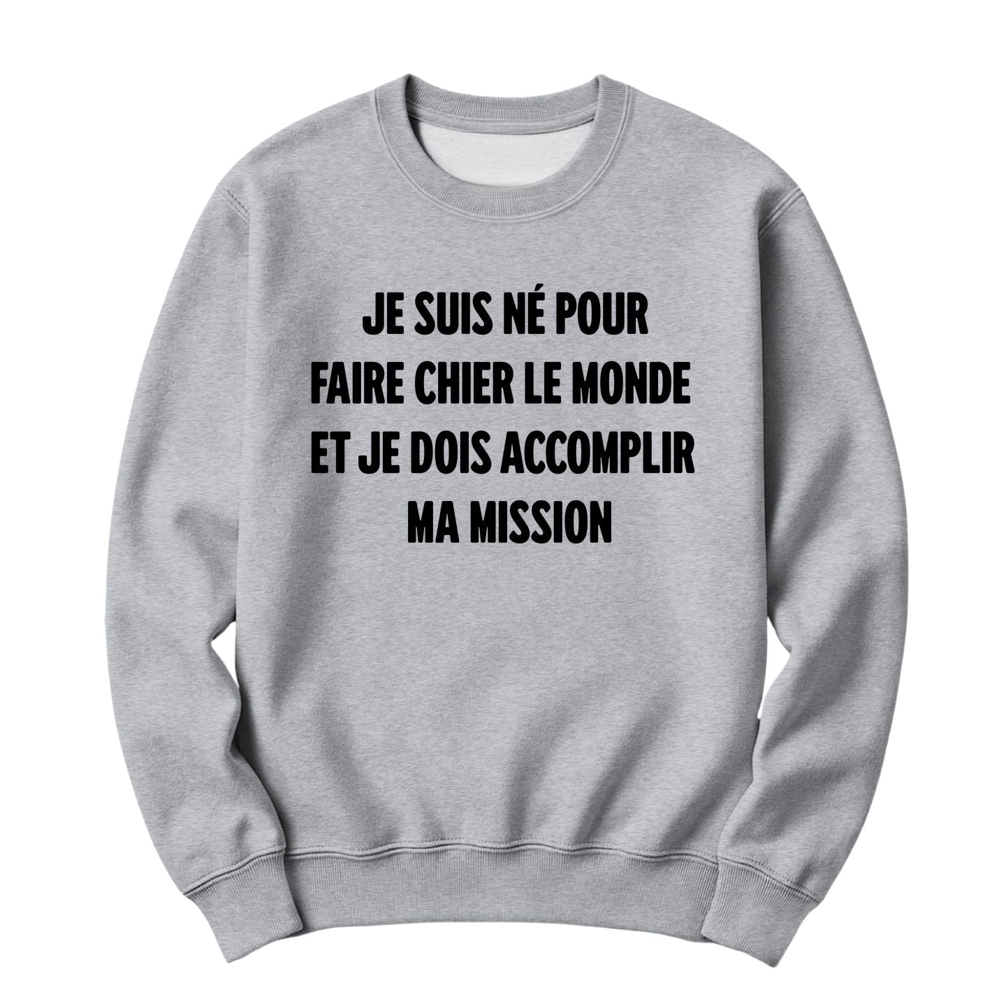 Crewneck Né pour faire chier le monde