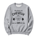 Crewneck Pas besoin de cheveux