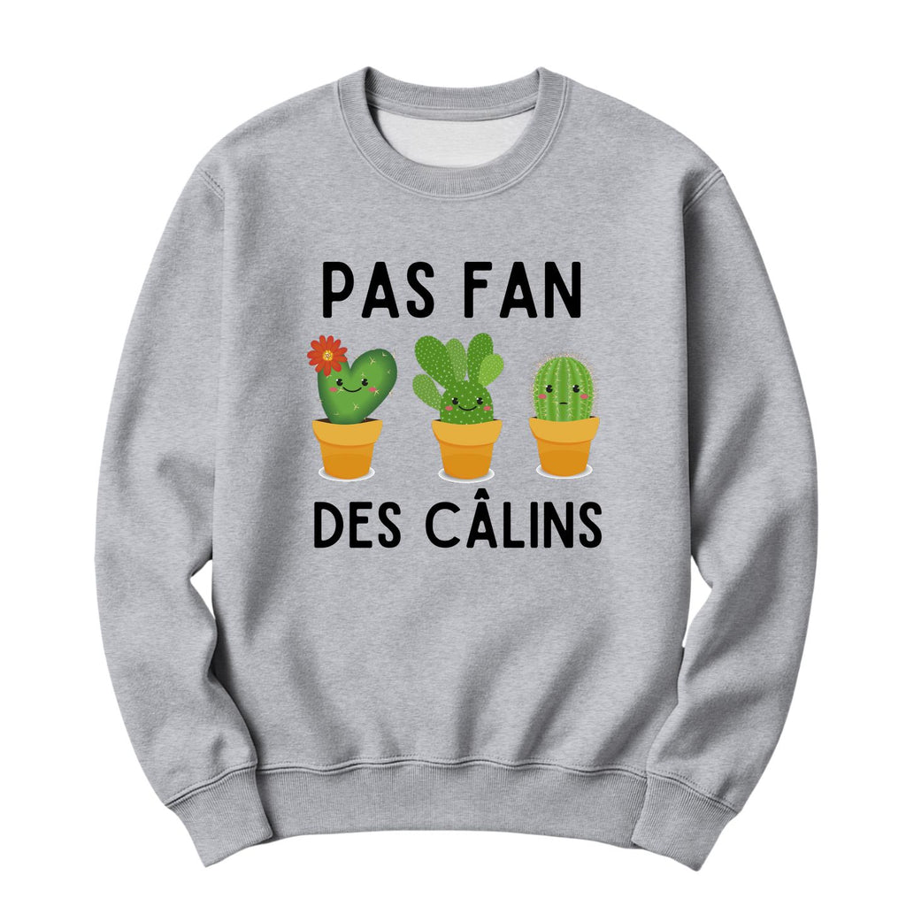 Crewneck Pas fan des câlins