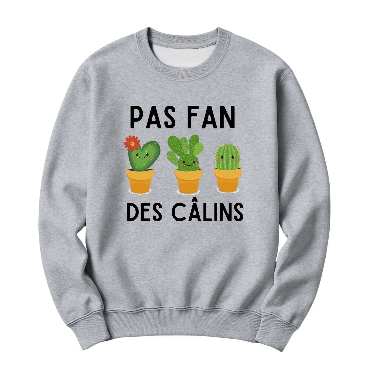 Crewneck Pas fan des câlins