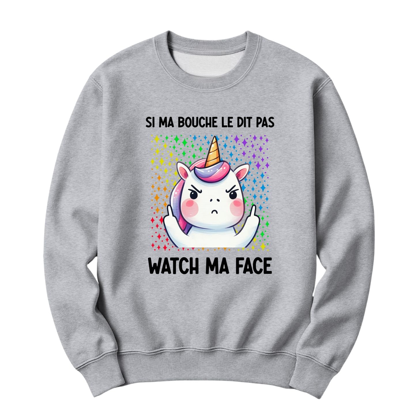 Crewneck Watch ma face
