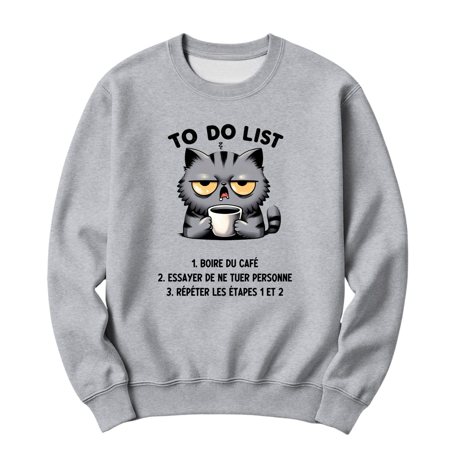 Crewneck To-Do List Café