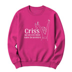 Crewneck Criss qu'on est bien sans brassière