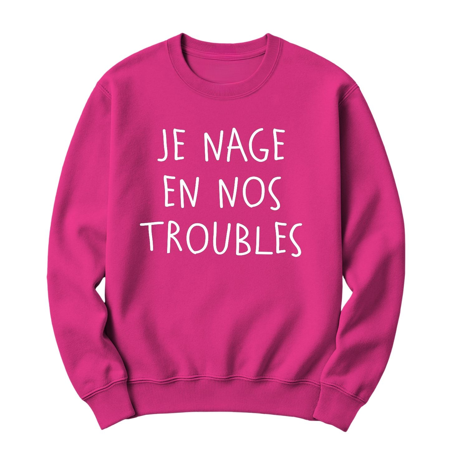 Crewneck Je nage en nos troubles