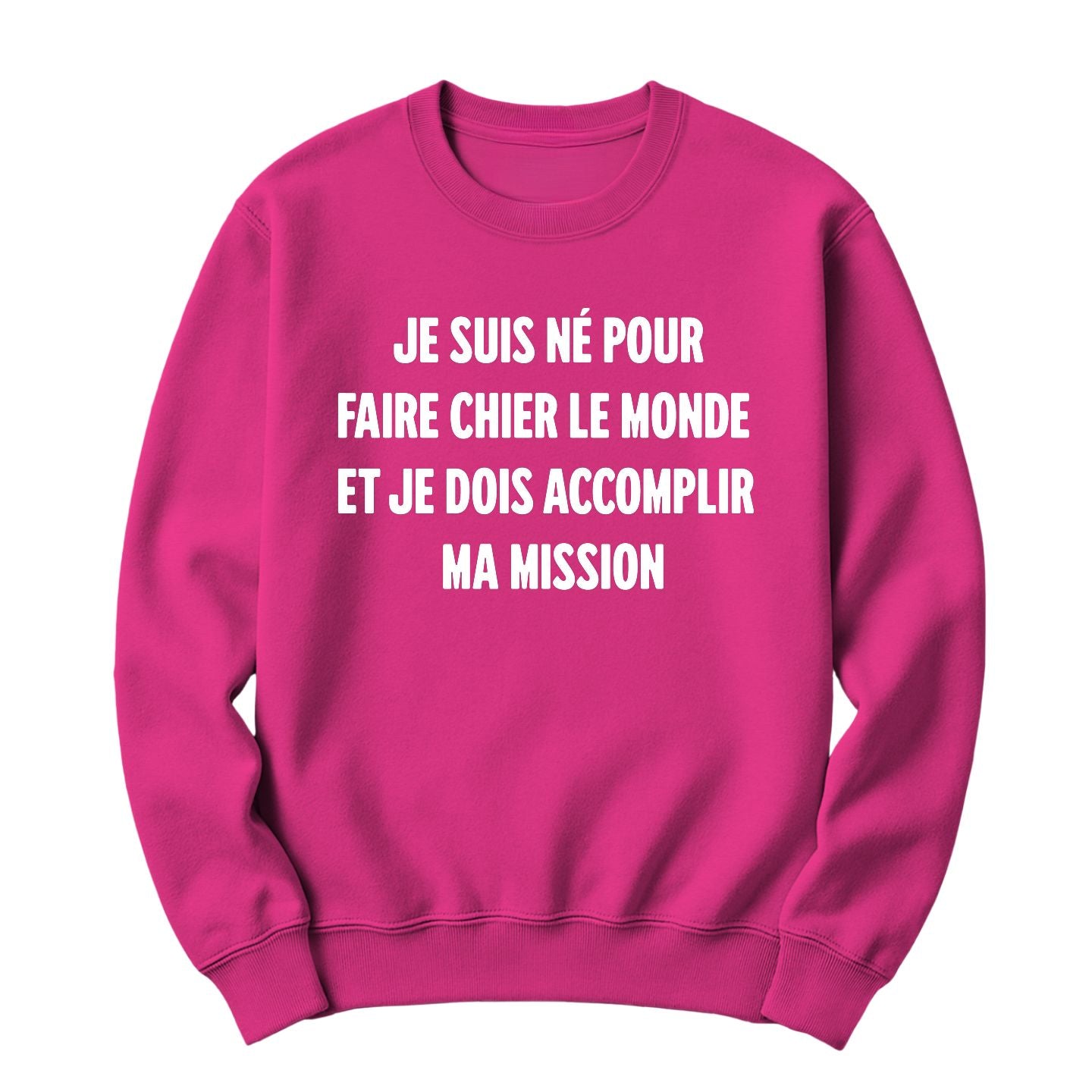 Crewneck Né pour faire chier le monde