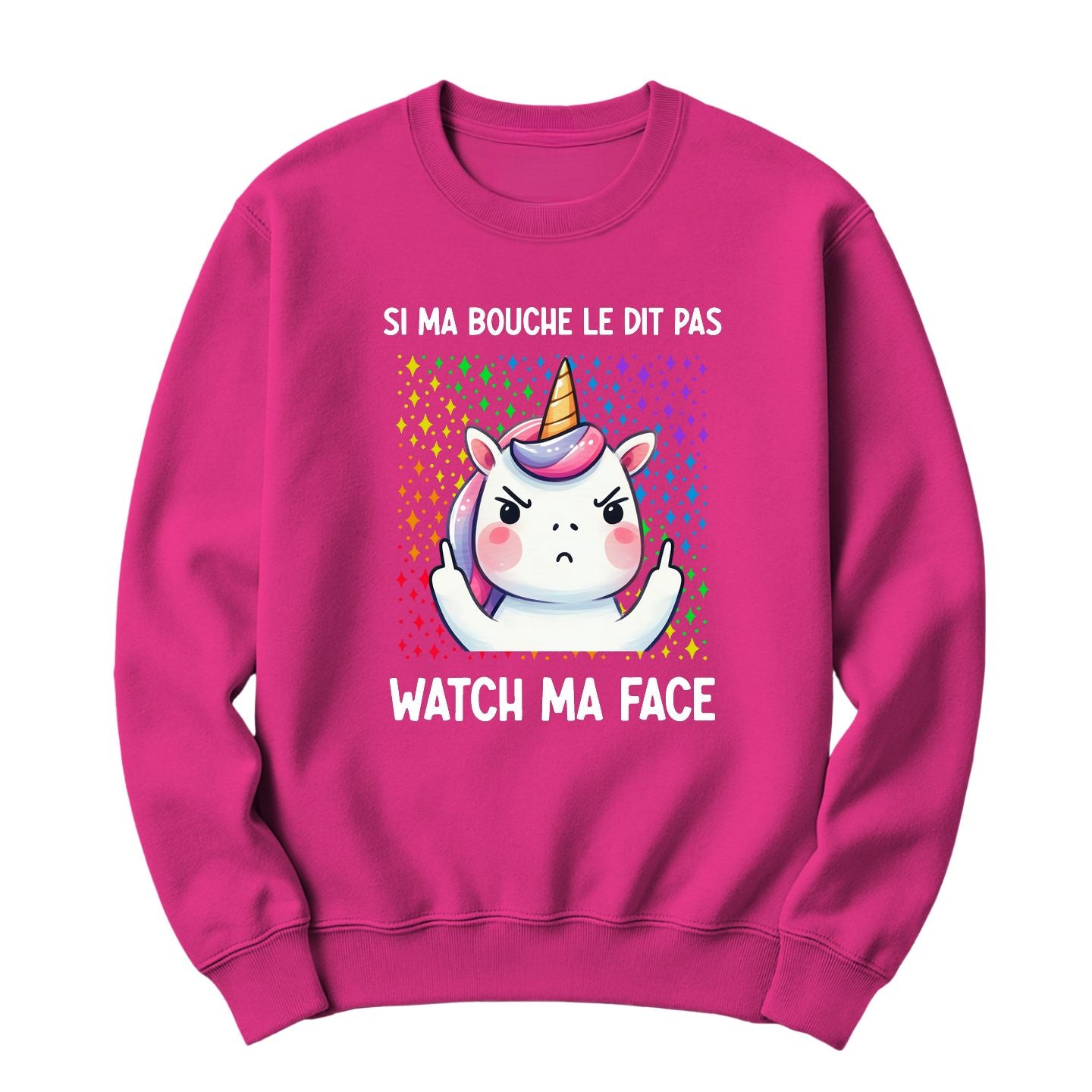 Crewneck Watch ma face
