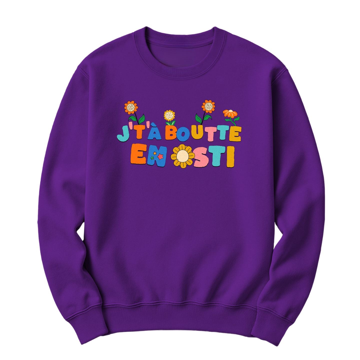 Crewneck J't'à boutte en osti