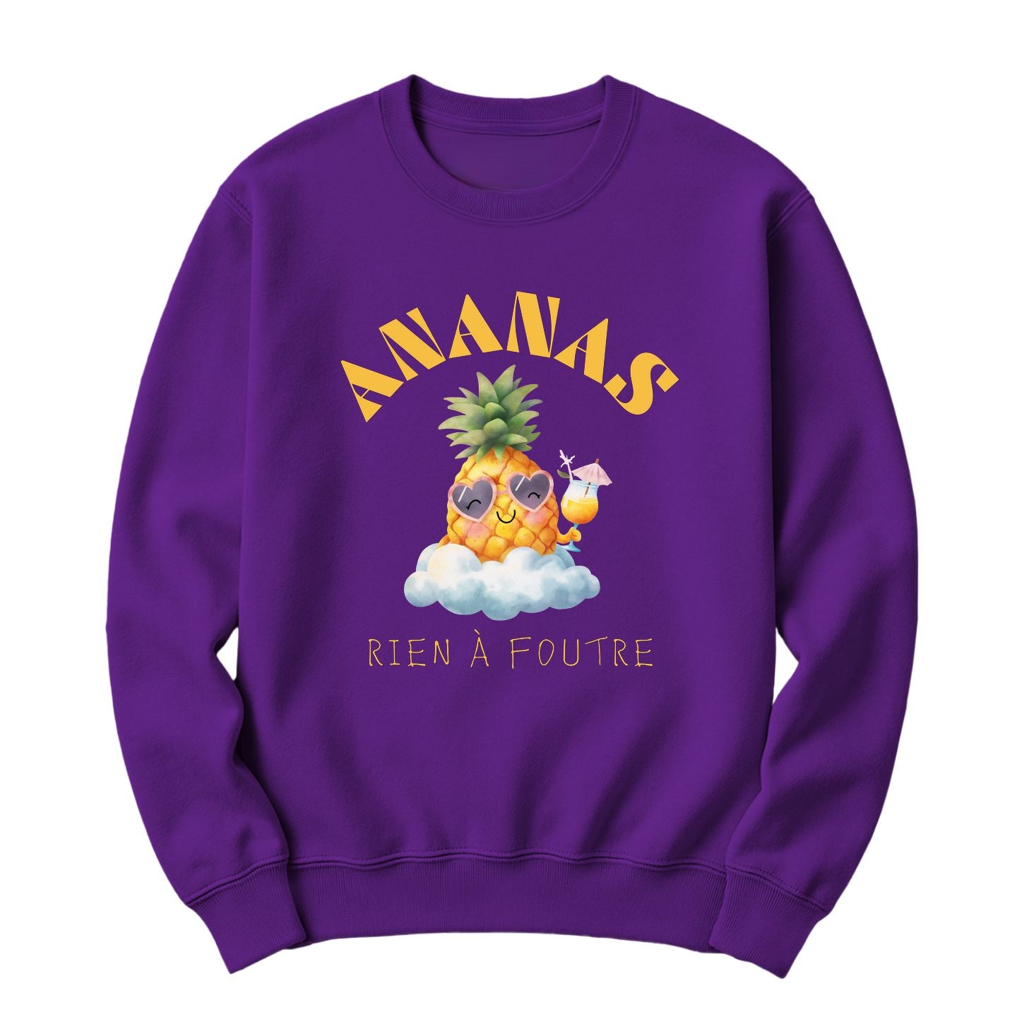 Crewneck Ananas rien à foutre