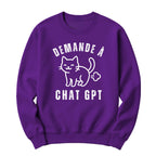 Crewneck Demande à Chat Gpt