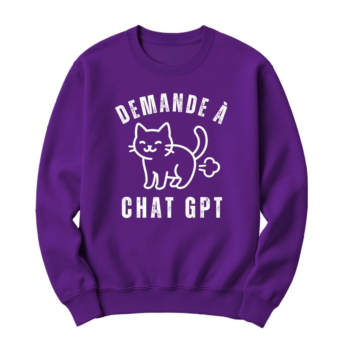 Crewneck Demande à Chat Gpt